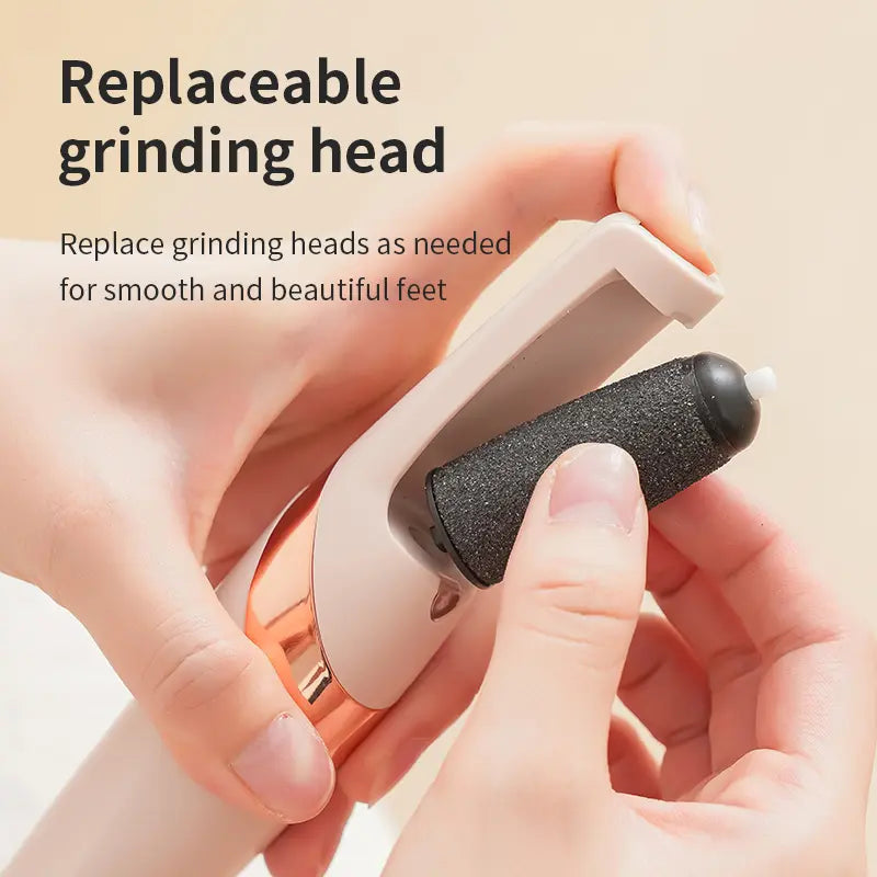 Electric Callus Remover - Portable Waterproof Foot File for Effective Pedicure and Foot Care