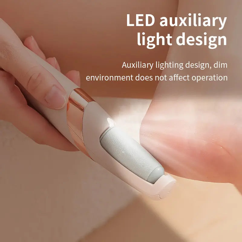 Electric Callus Remover - Portable Waterproof Foot File for Effective Pedicure and Foot Care