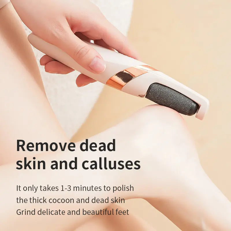 Electric Callus Remover - Portable Waterproof Foot File for Effective Pedicure and Foot Care