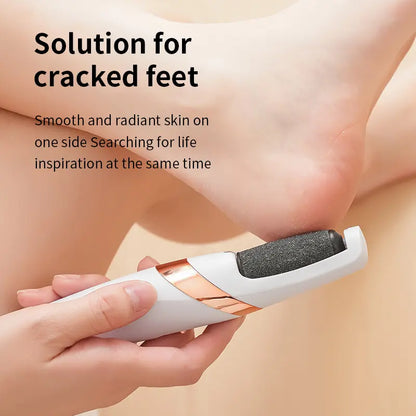 Electric Callus Remover - Portable Waterproof Foot File for Effective Pedicure and Foot Care